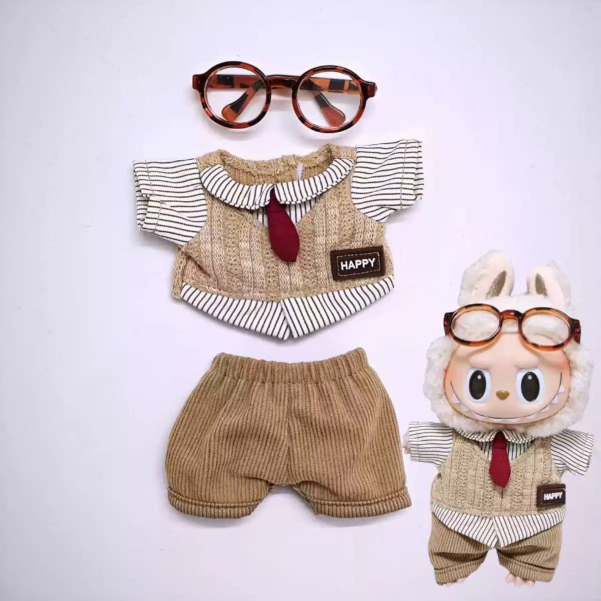 第1第2第3世代 LABUBUラブブちゃん着せ替え